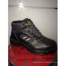 Industrial Professional Outsole Segurança PU / couro sapatos de trabalho